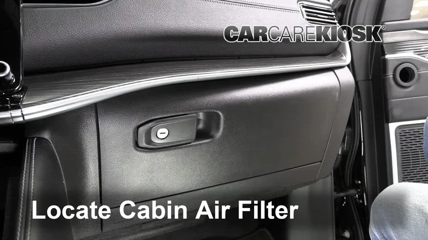 2023 Jeep Wagoneer Series II 3.0L 6 Cyl. Turbo Filtro de aire (interior)